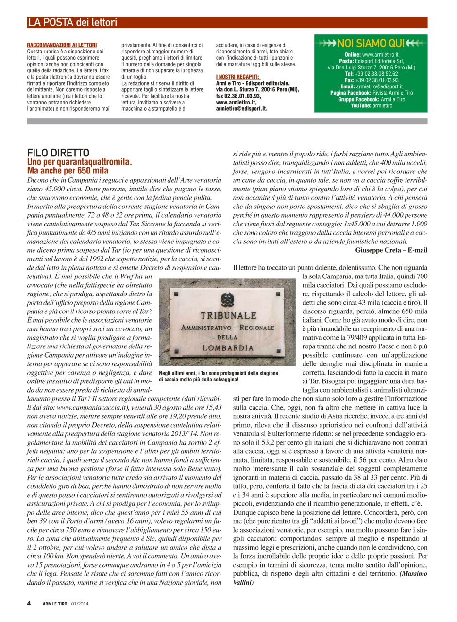 Armi E Tiro Preview Pages