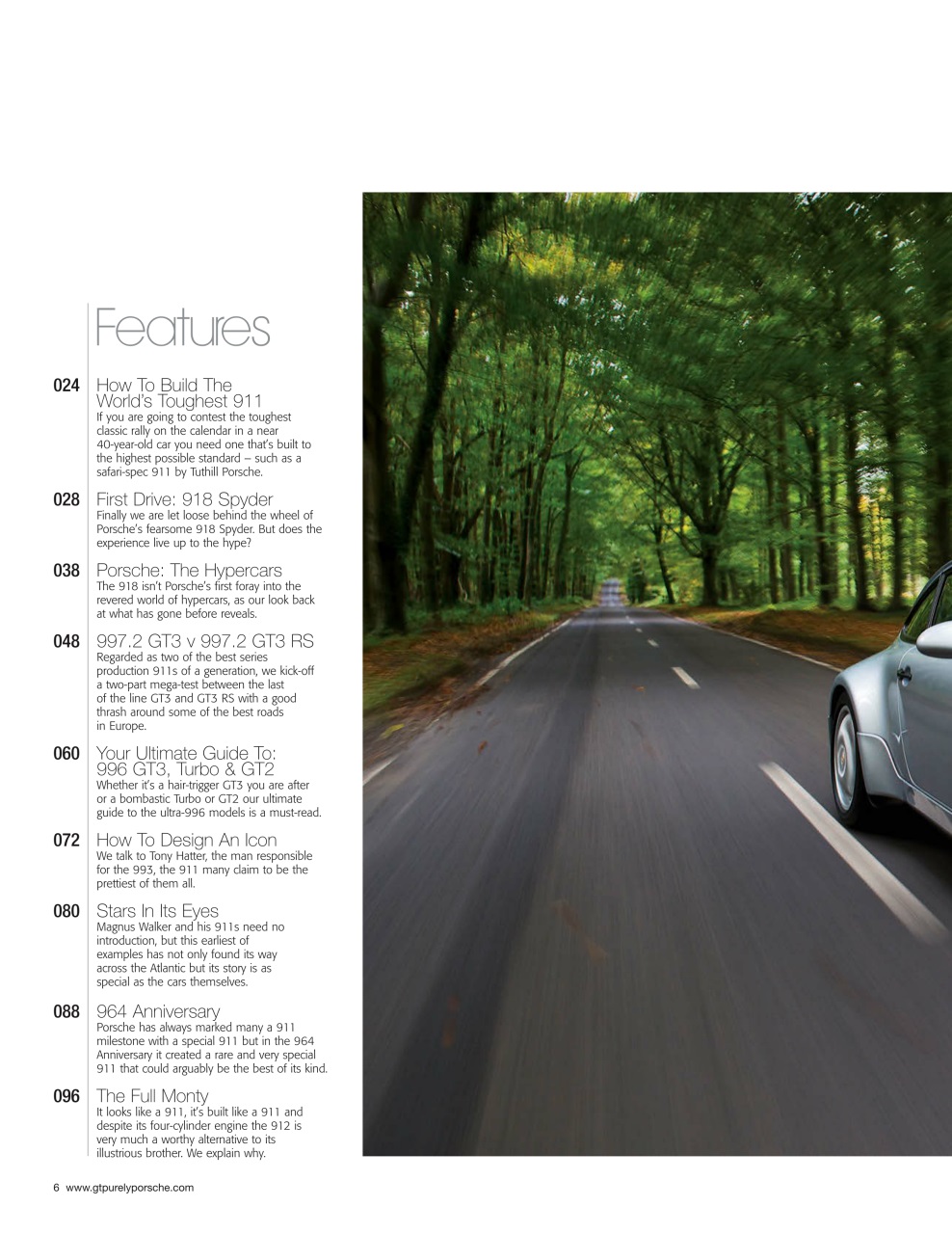 GT Porsche Preview Pages