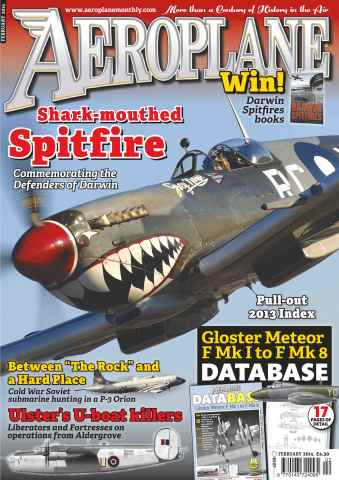 Aeroplane issue No.490 Shark-mouthed spitfire