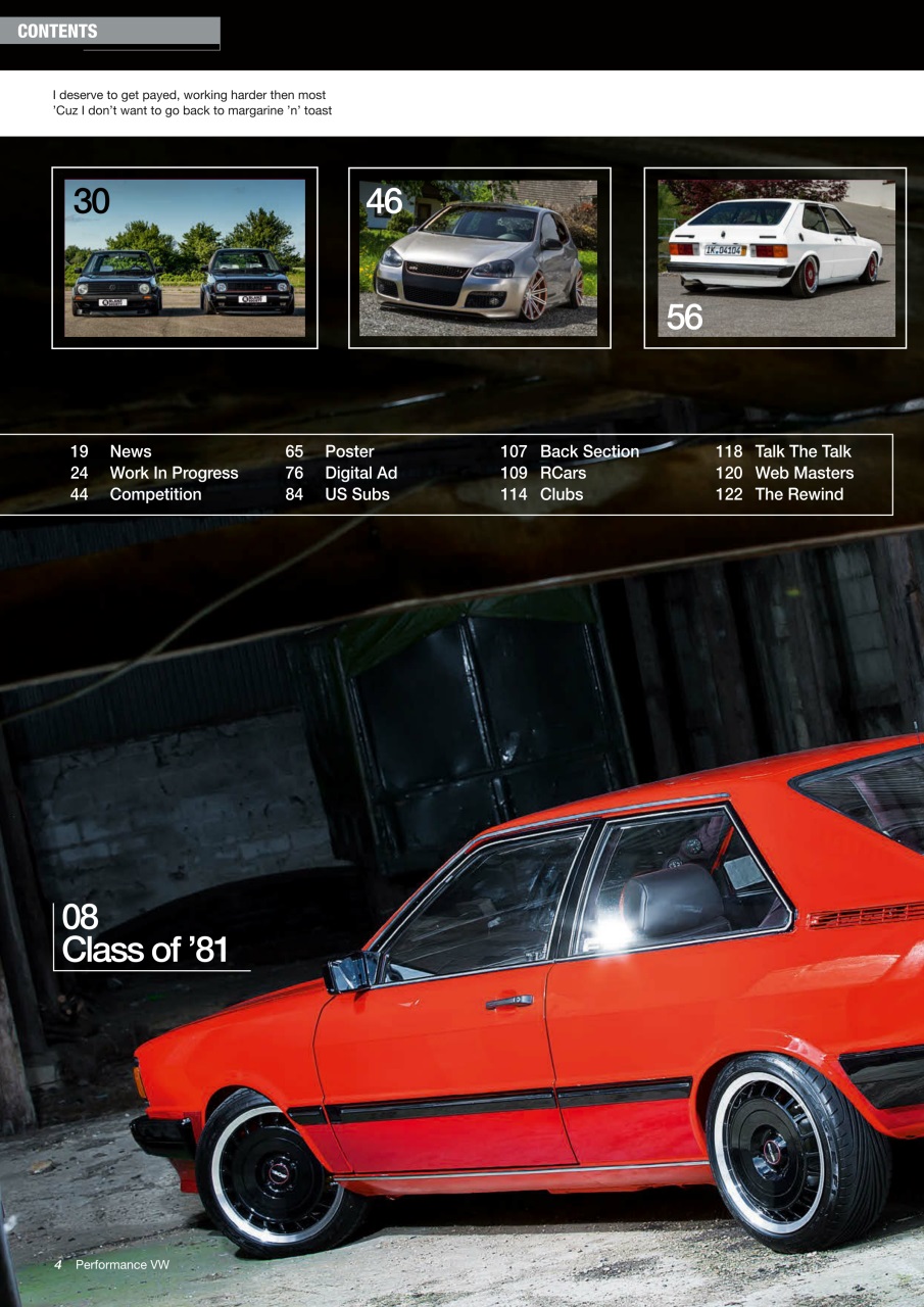 Performance VW Preview Pages