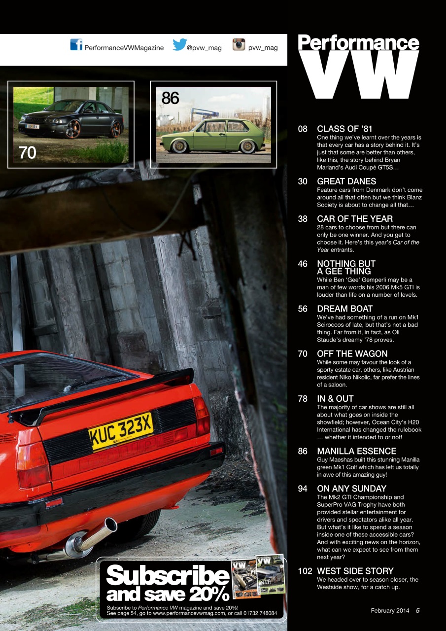 Performance VW Preview Pages