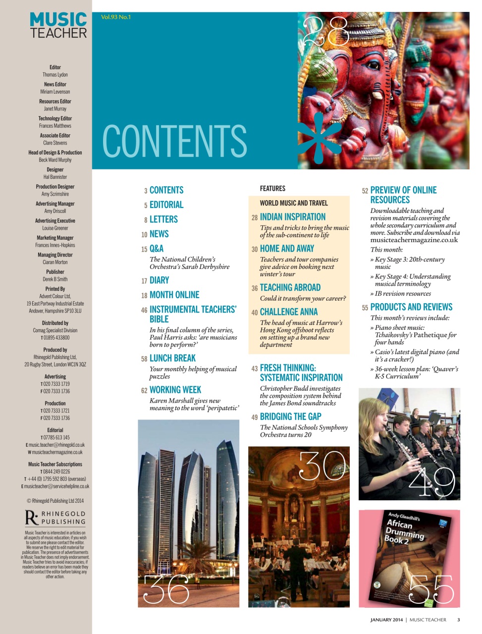 Music Teacher Preview Pages