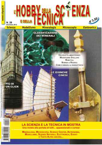 L'HOBBY DELLA SCIENZA E DELLA TECNICA issue N. 28 Dicembre 2012