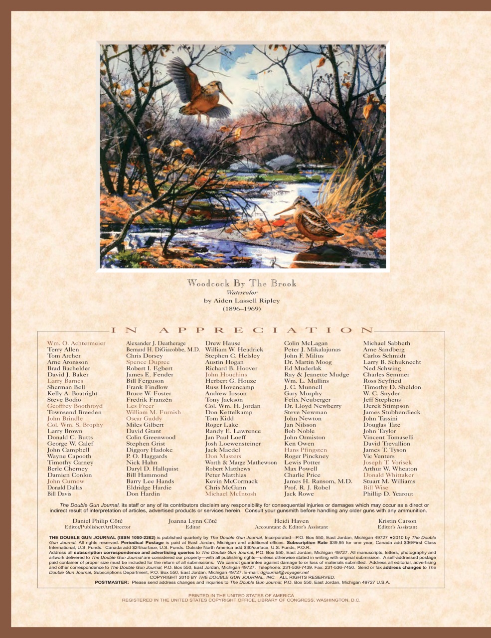 Double Gun Journal Preview Pages