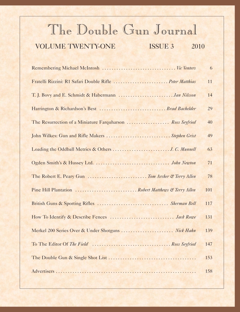 Double Gun Journal Preview Pages