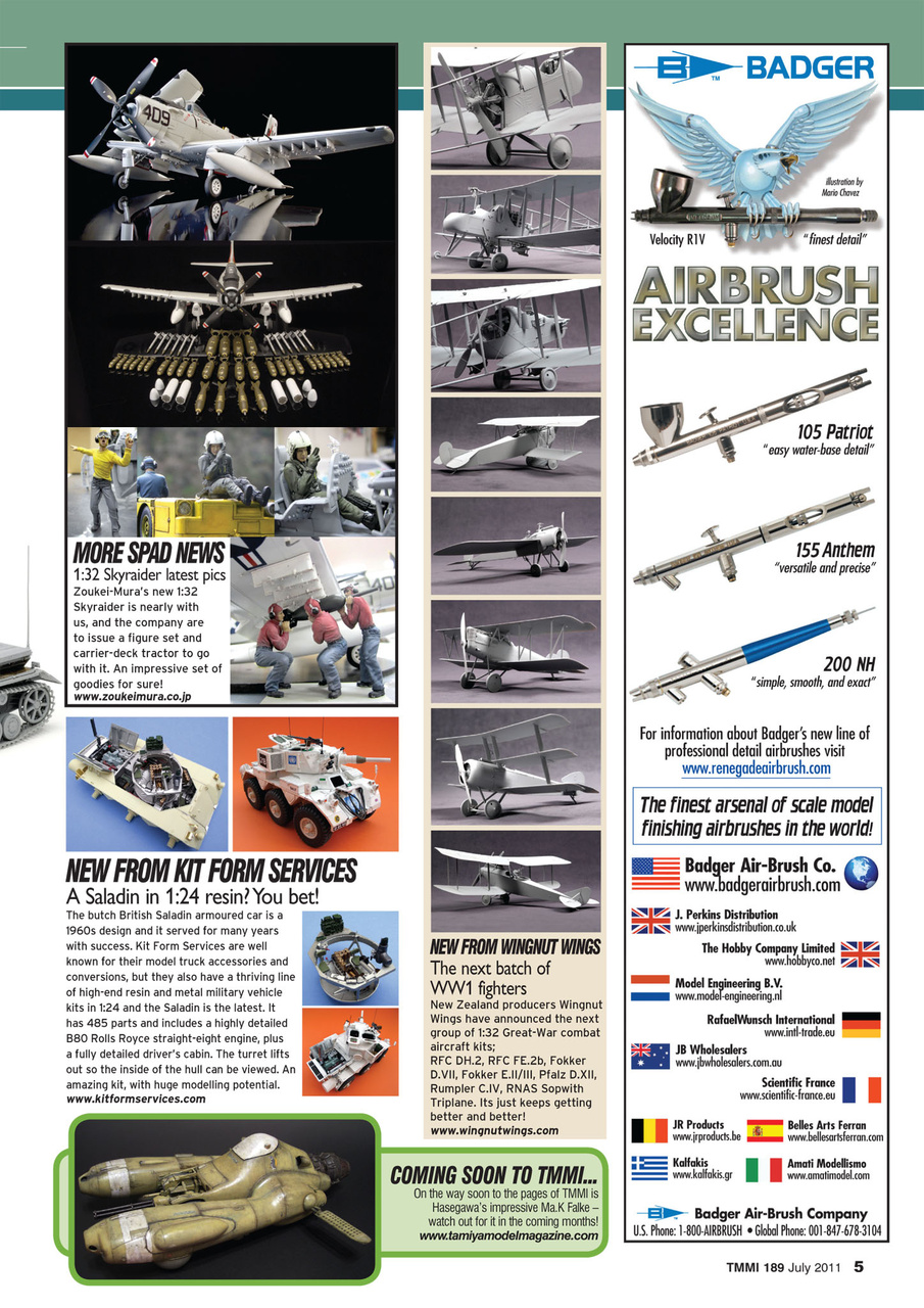 Tamiya Model Magazine Preview Pages