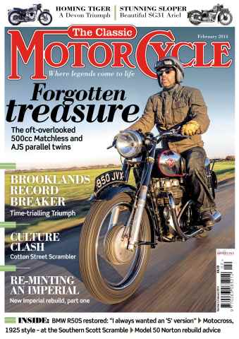 The Classic MotorCycle issue February 2014 TCM