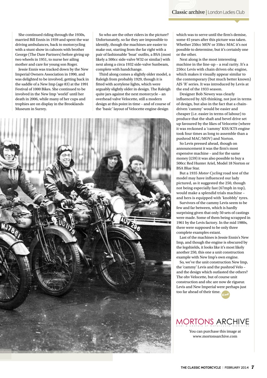 The Classic MotorCycle Preview Pages