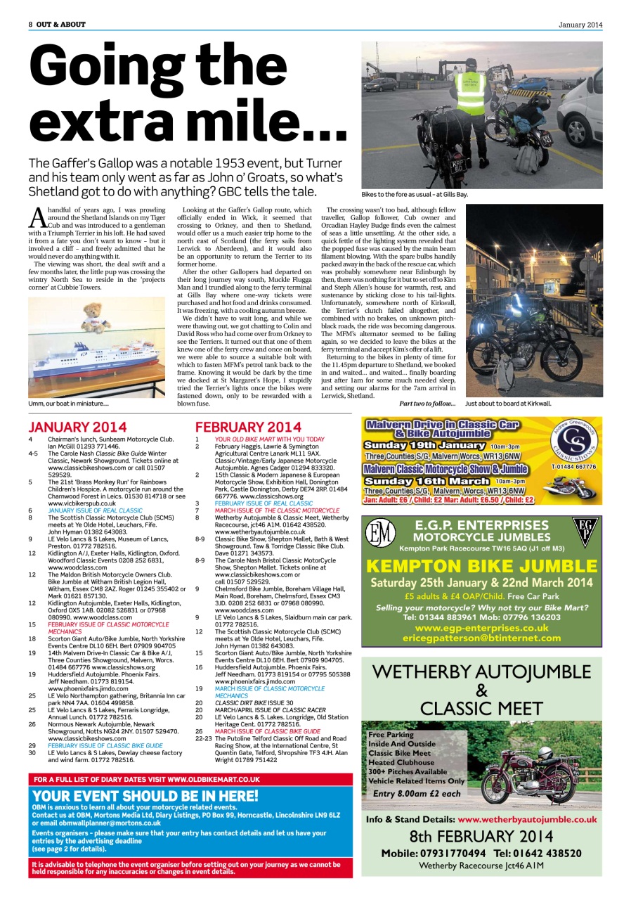 Old Bike Mart Preview Pages