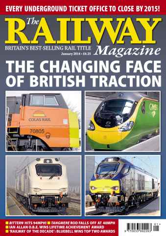 Railway Magazine issue January 2014 RM