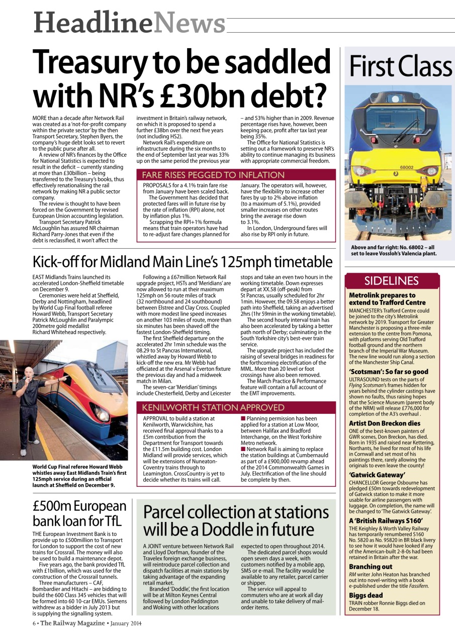 Railway Magazine Preview Pages