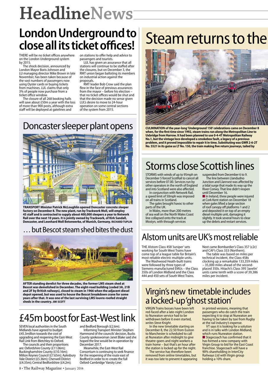 Railway Magazine Preview Pages