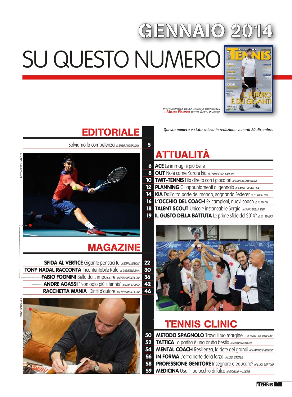 Il Tennis Italiano Preview Pages