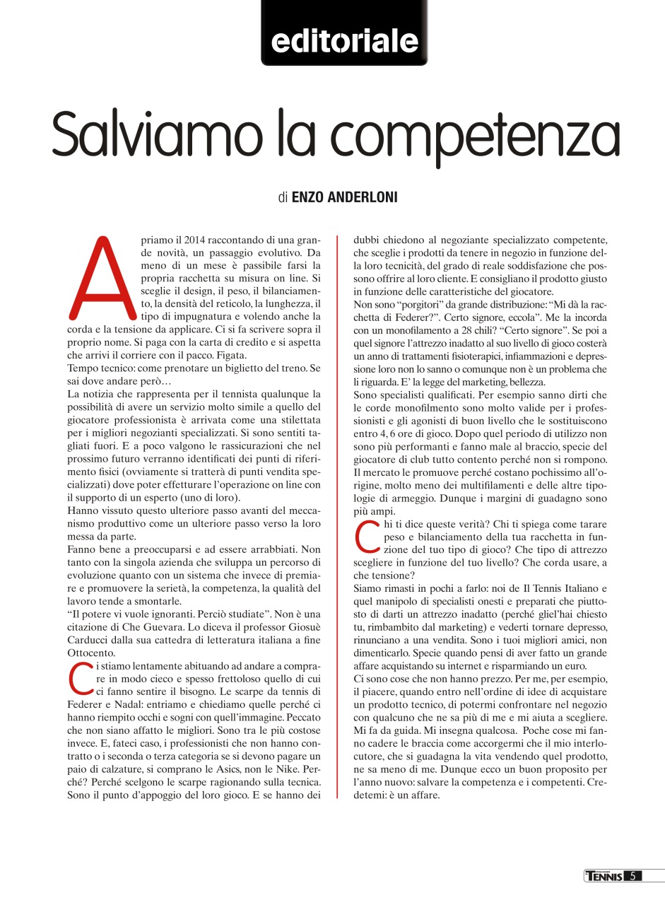 Il Tennis Italiano Preview Pages