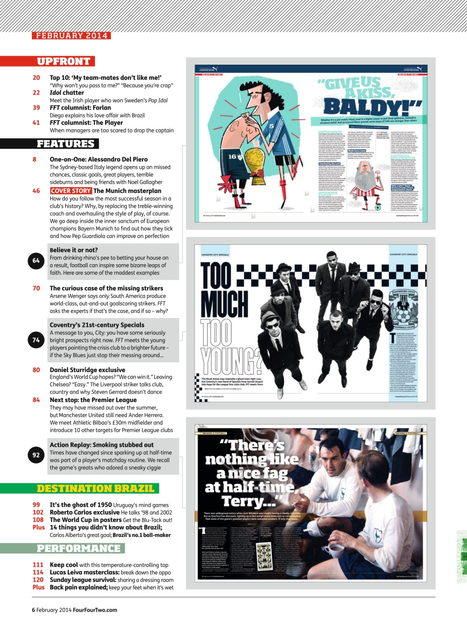 FourFourTwo Preview Pages