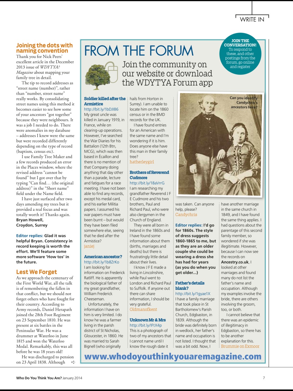 Who Do You Think You Are? Preview Pages