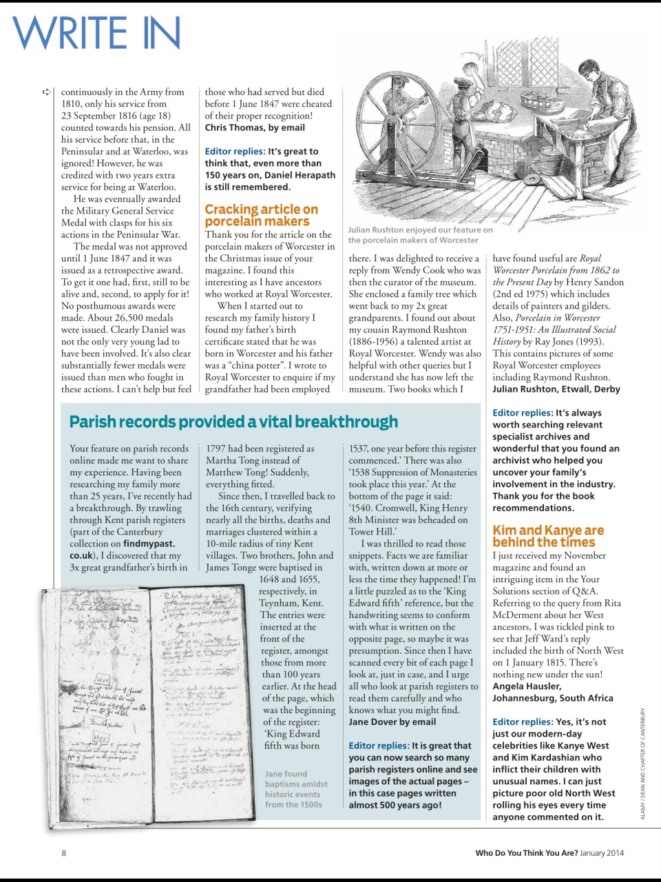 Who Do You Think You Are? Preview Pages