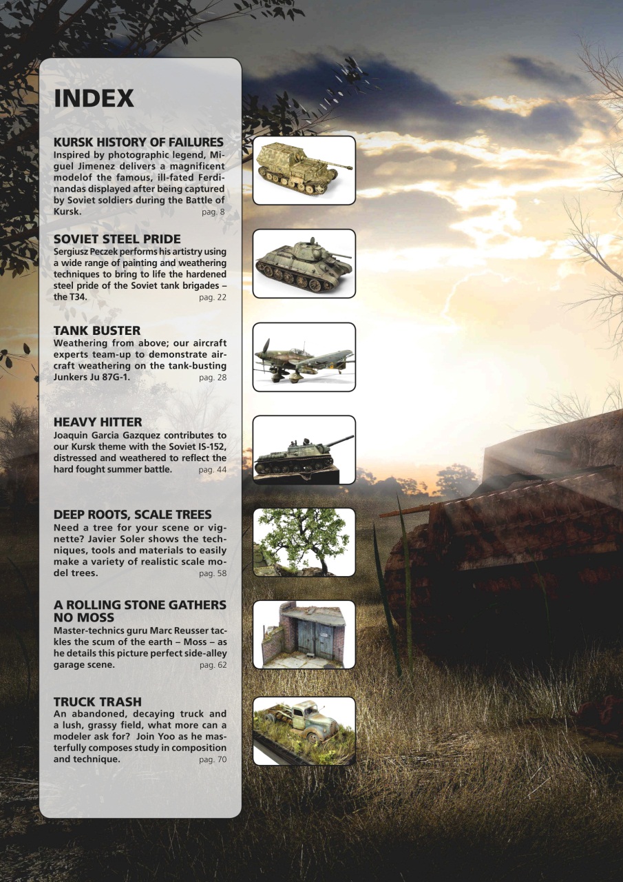 The Weathering Magazine Preview Pages