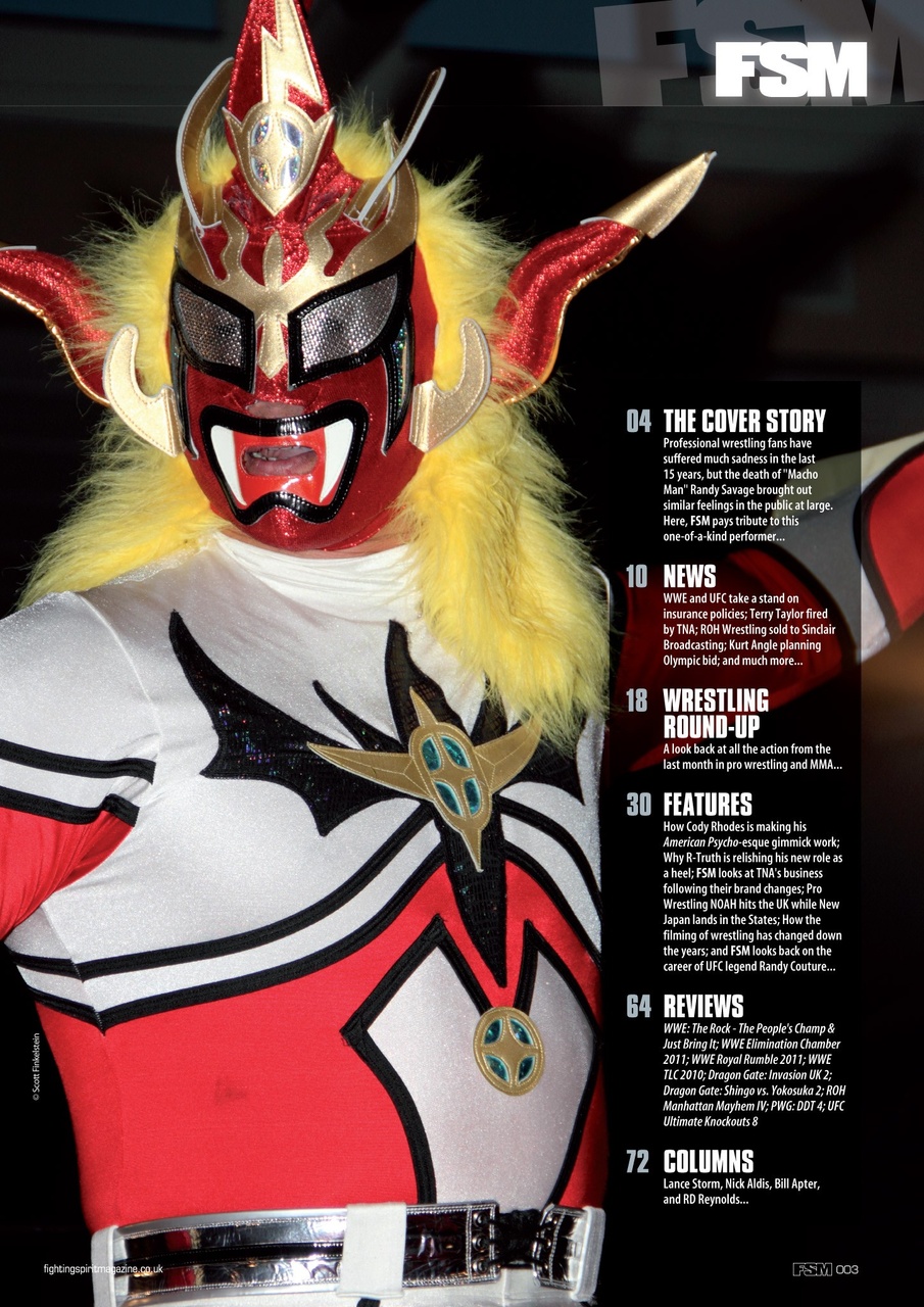 Wrestletalk Magazine Preview Pages