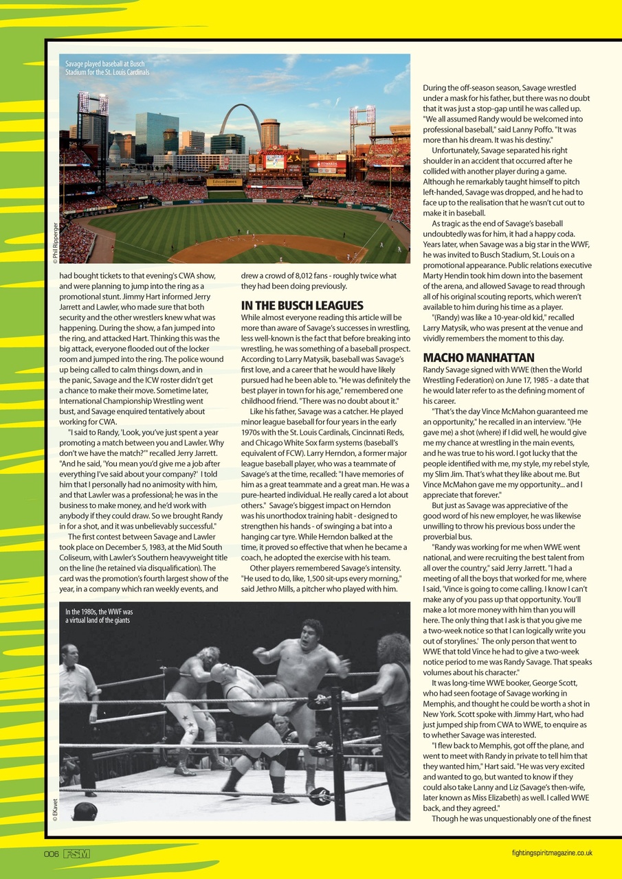 Wrestletalk Magazine Preview Pages