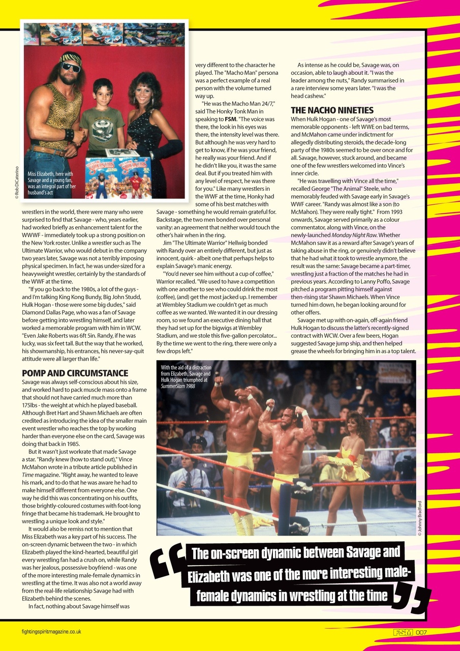Wrestletalk Magazine Preview Pages