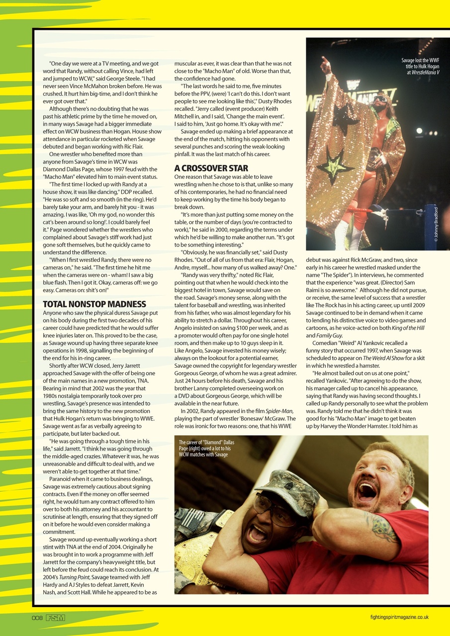 Wrestletalk Magazine Preview Pages