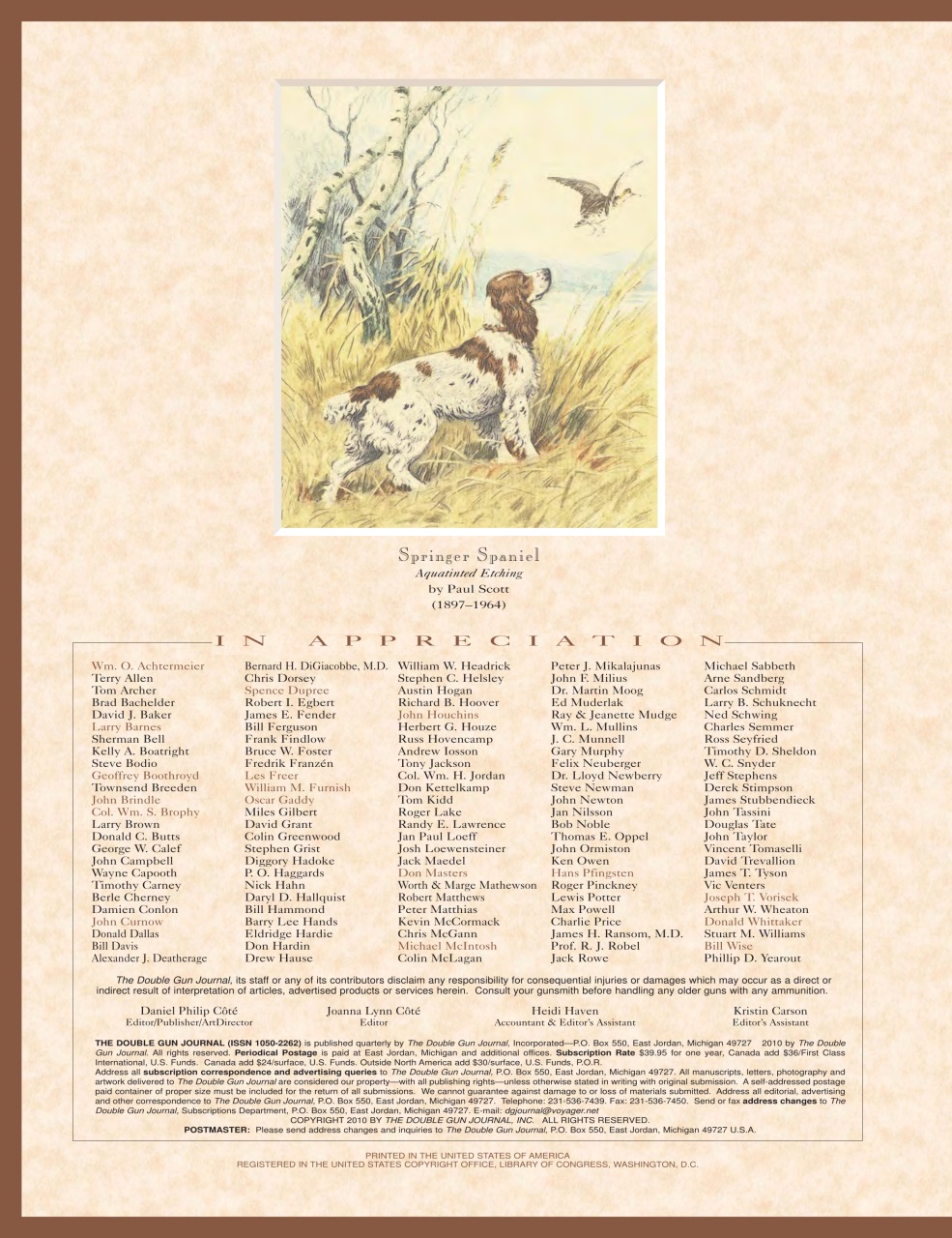 Double Gun Journal Preview Pages