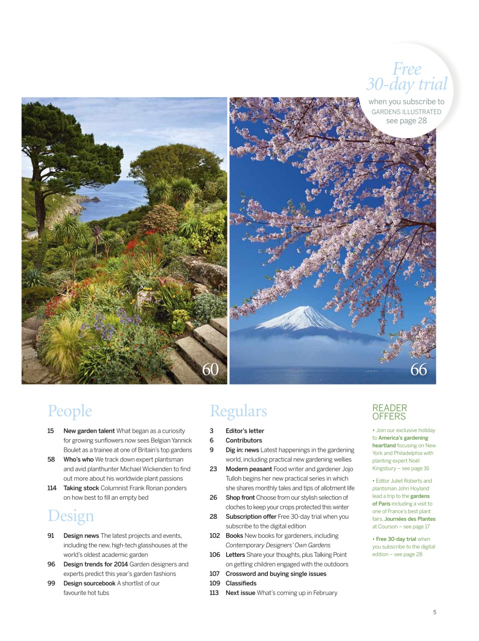 Gardens Illustrated Preview Pages