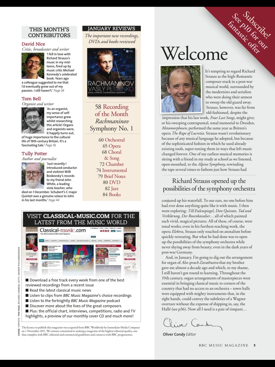 BBC Music Magazine Preview Pages