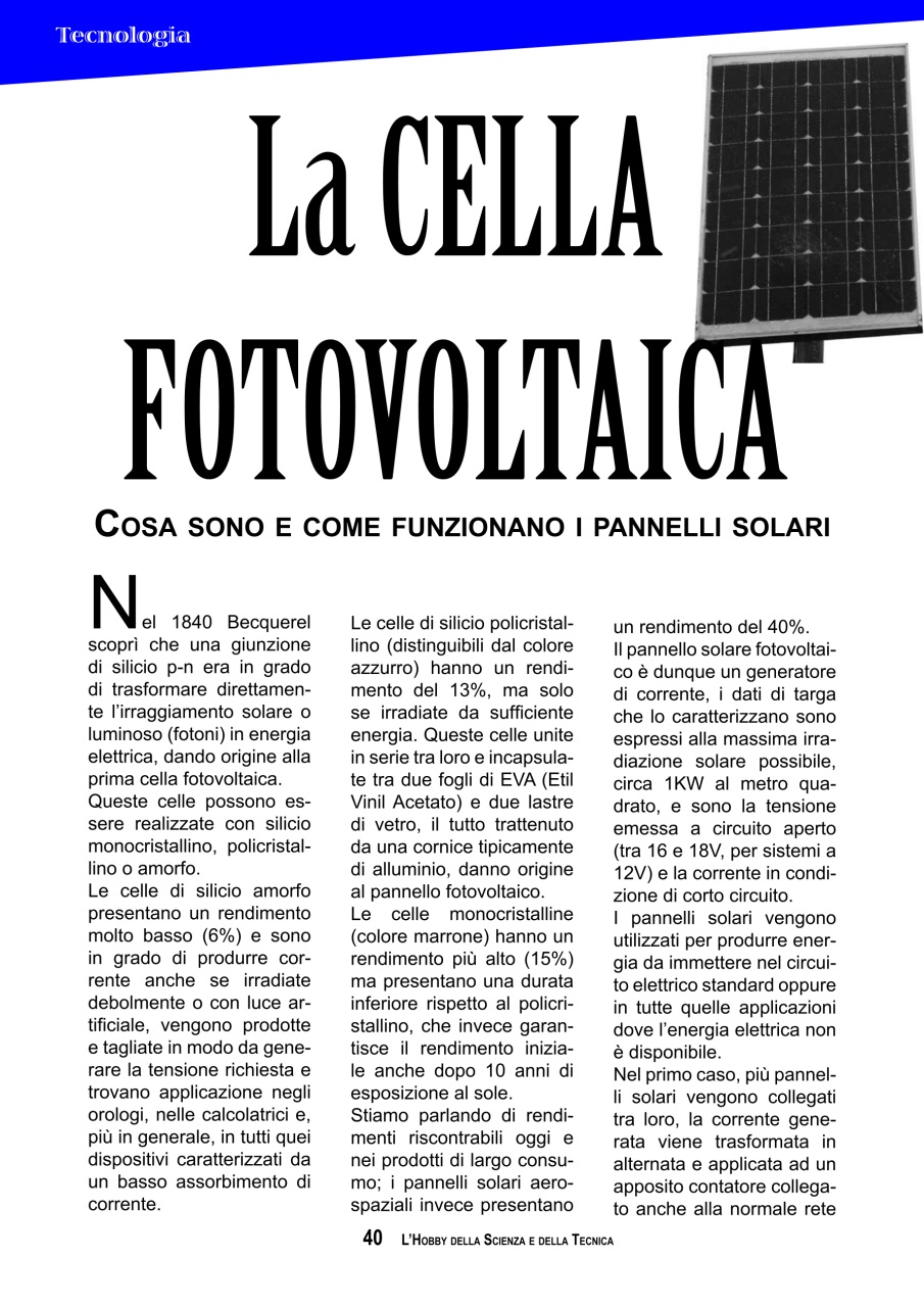 L'HOBBY DELLA SCIENZA E DELLA TECNICA Preview Pages