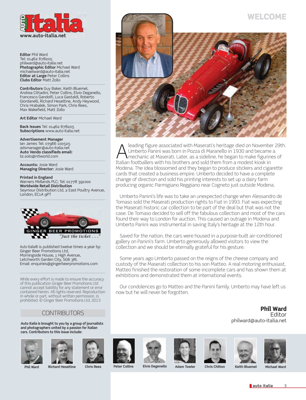 AutoItalia Magazine Preview Pages