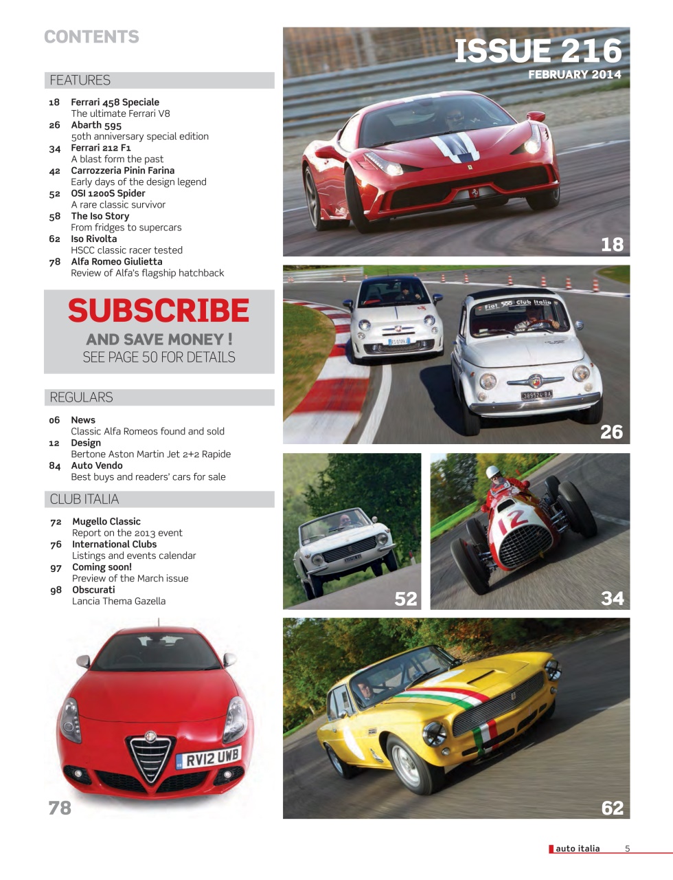 AutoItalia Magazine Preview Pages