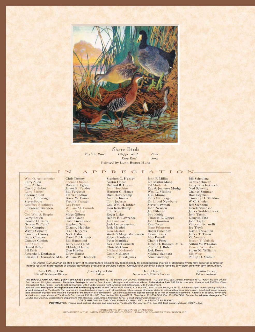 Double Gun Journal Preview Pages