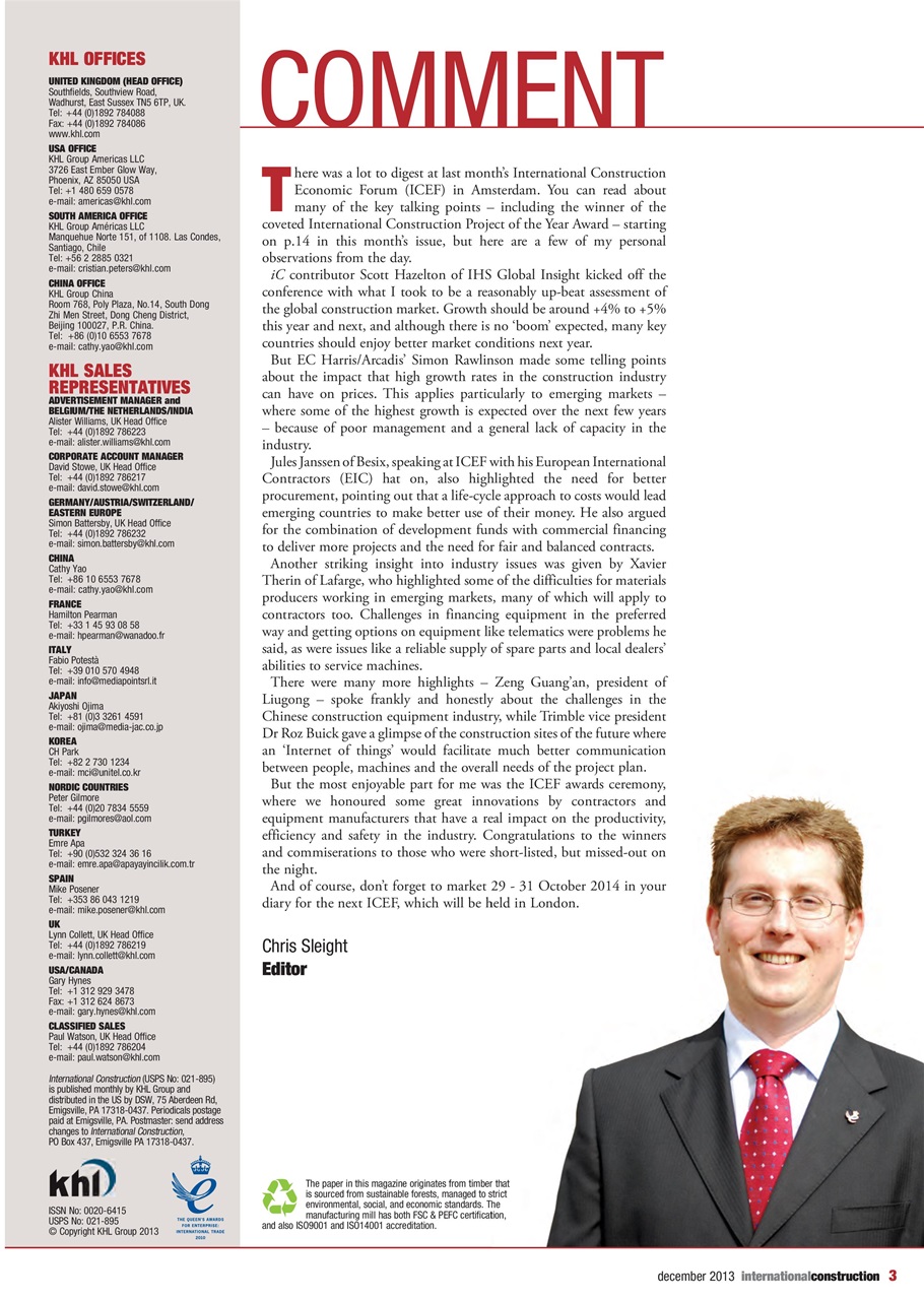 International Construction Preview Pages