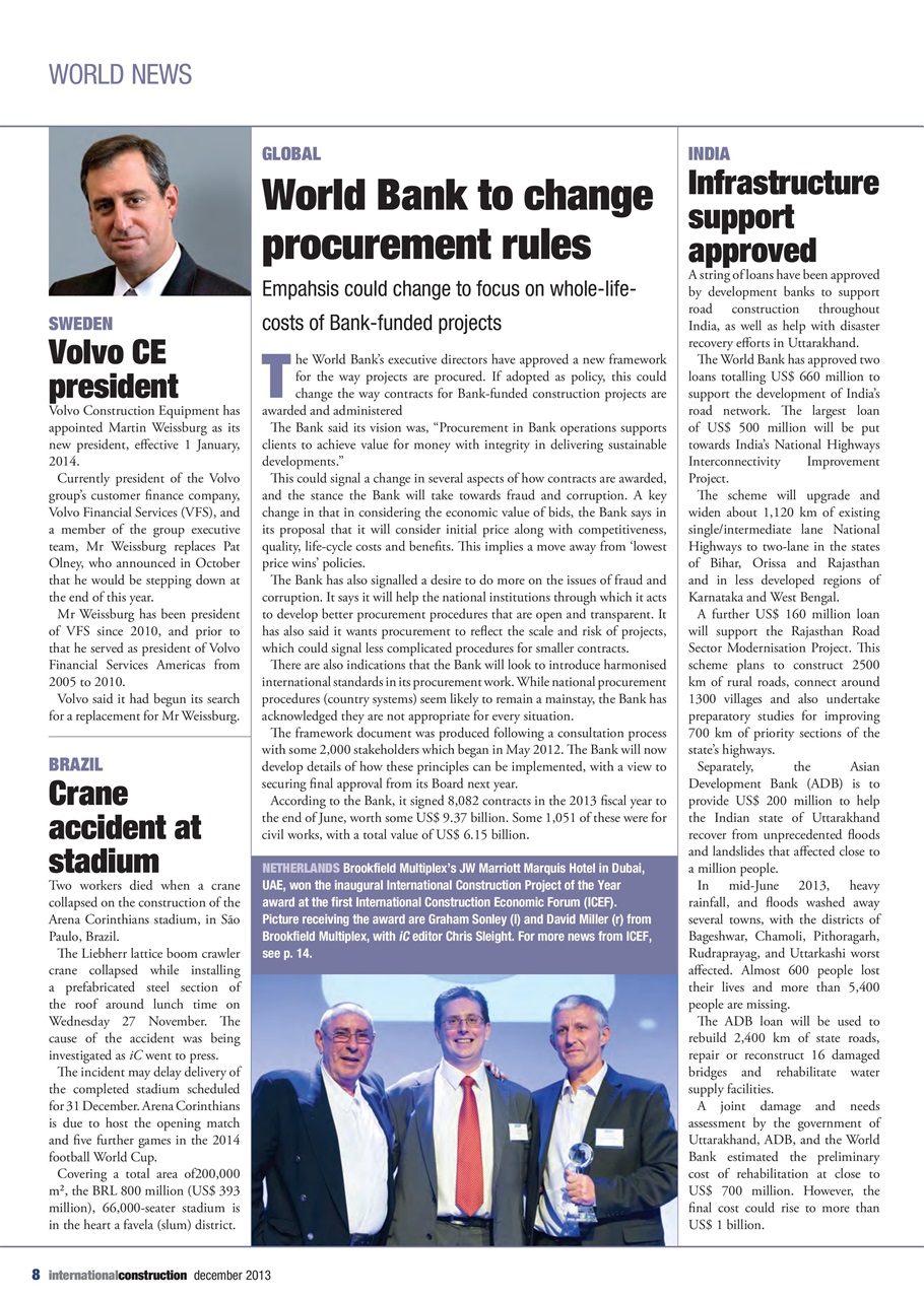 International Construction Preview Pages