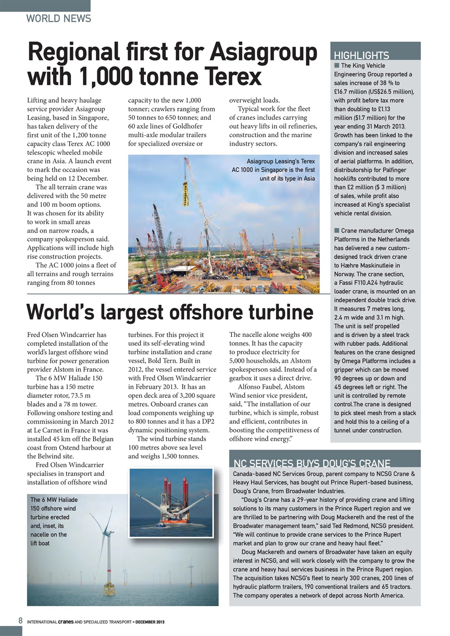 Int. Cranes and Specialized Transp Preview Pages