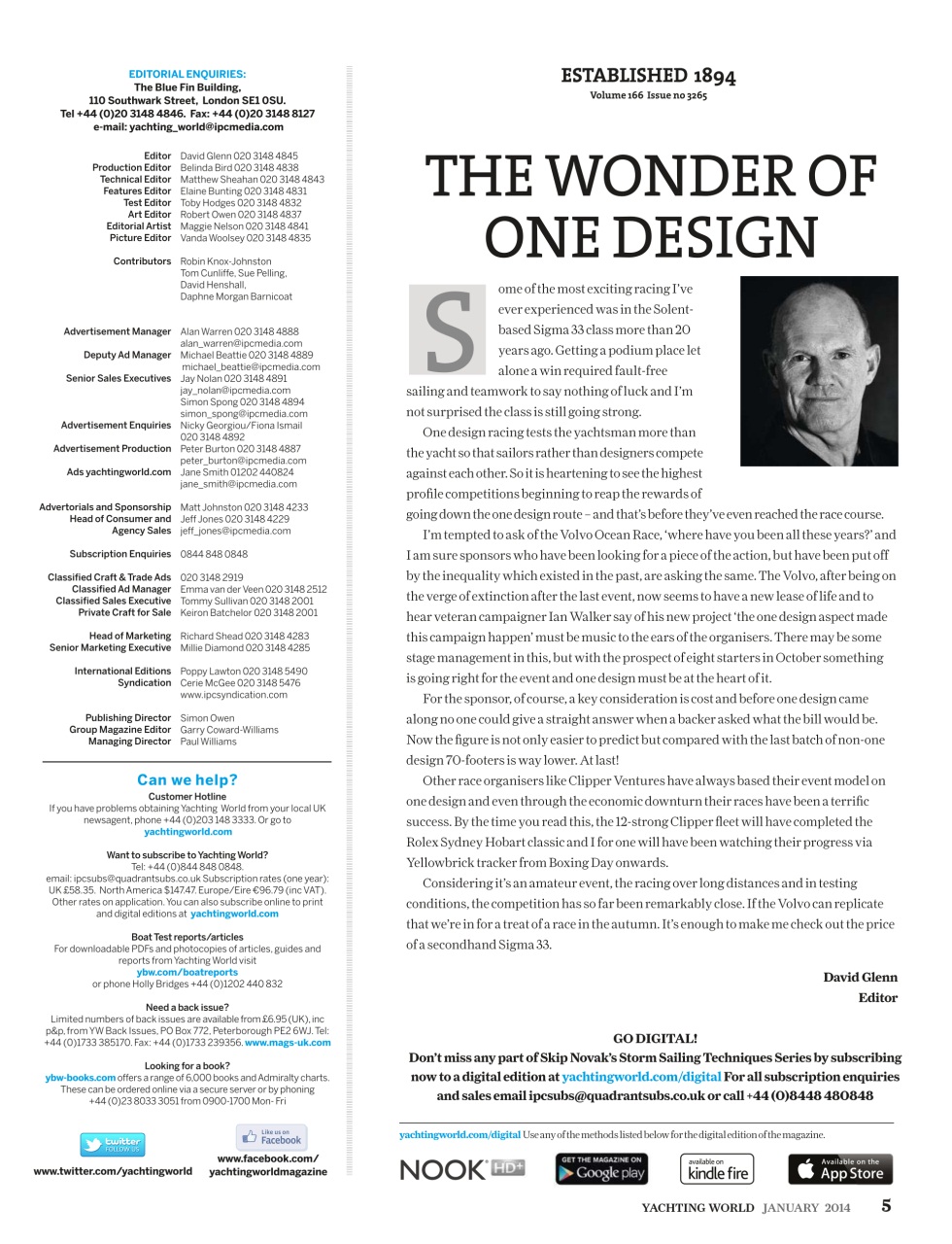Yachting World Preview Pages
