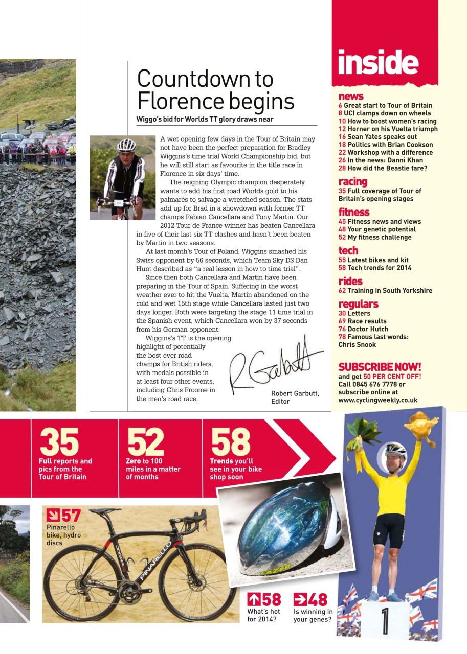 Cycling Weekly Preview Pages