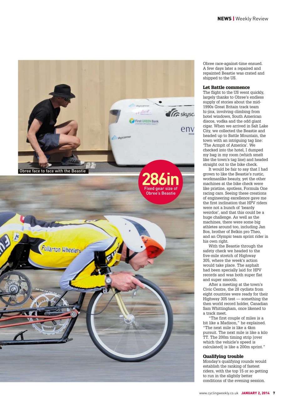 Cycling Weekly Preview Pages