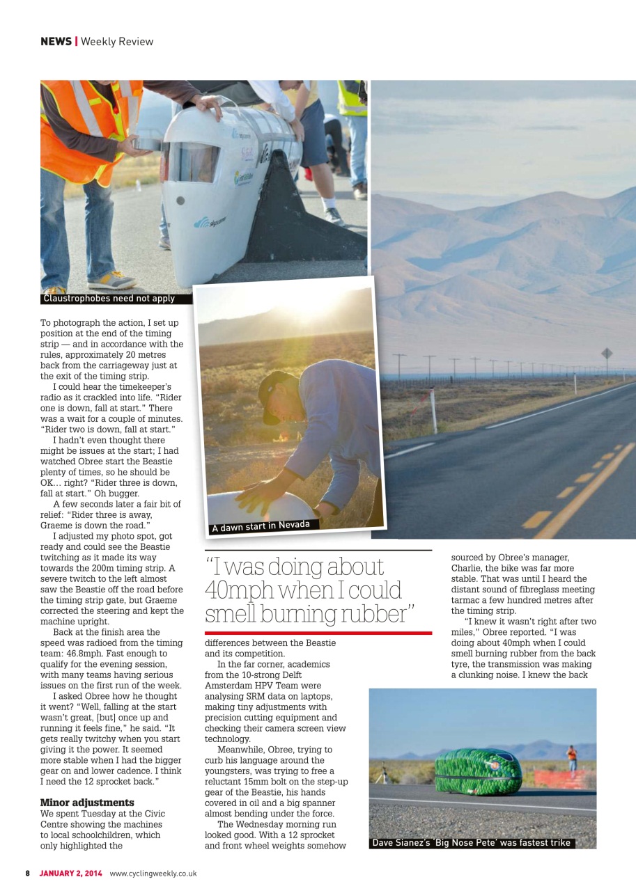 Cycling Weekly Preview Pages