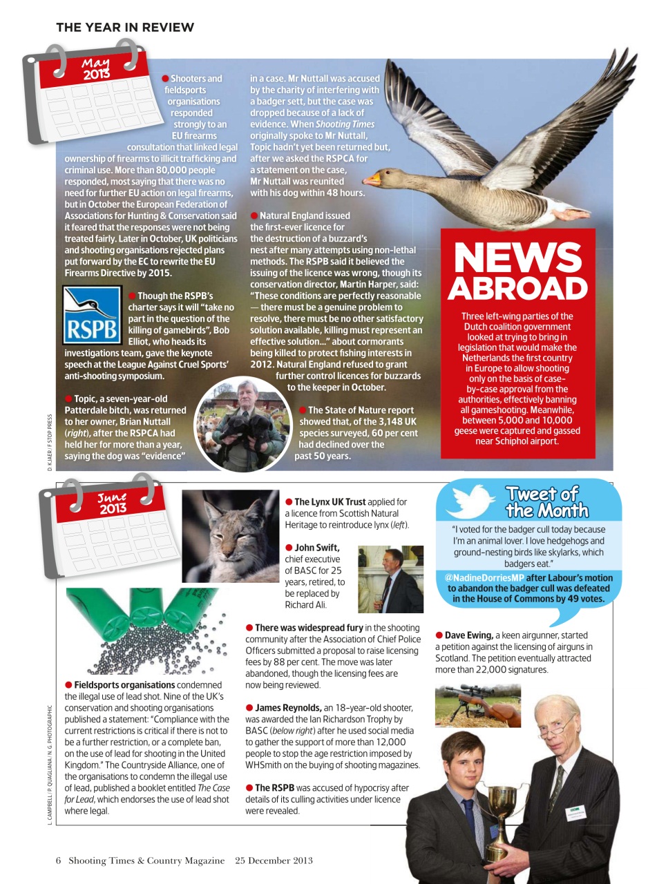 Shooting Times & Country Preview Pages