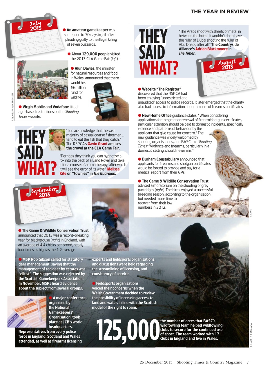 Shooting Times & Country Preview Pages