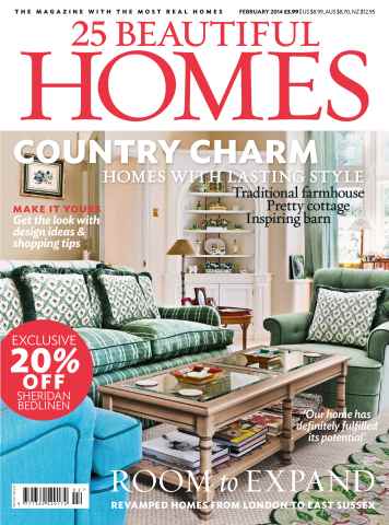 25 Beautiful Homes issue February 2014