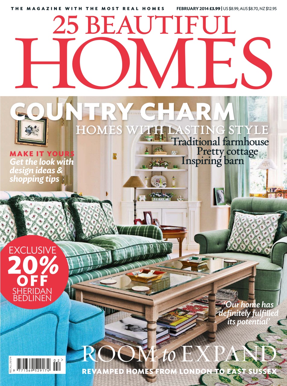 25 Beautiful Homes Preview Pages