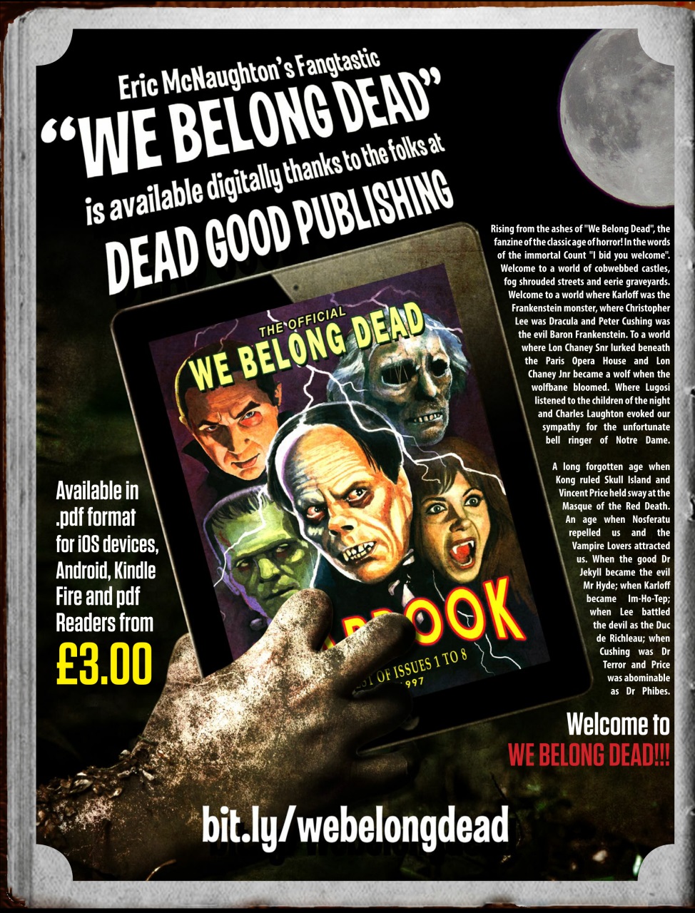 Haunted Magazine Preview Pages