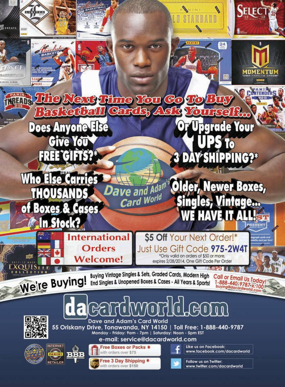 Beckett Basketball Magazine Preview Pages