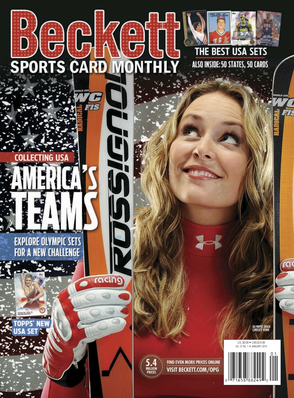 Sports Card Monthly Magazine Preview Pages