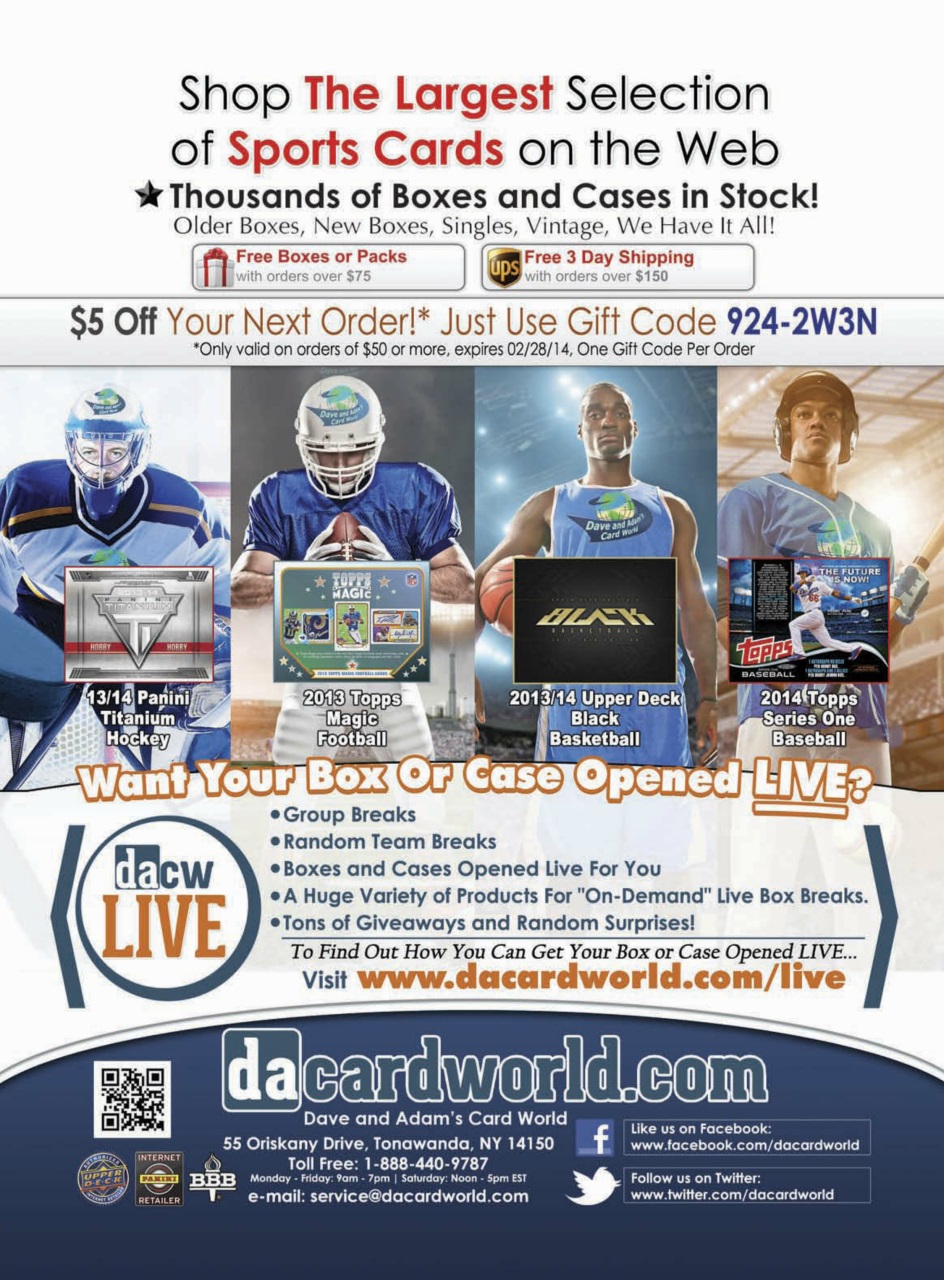 Sports Card Monthly Magazine Preview Pages