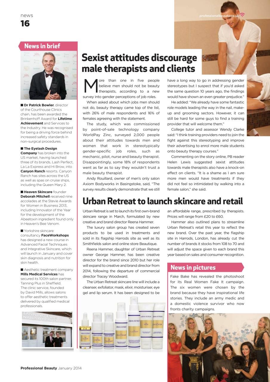 Professional Beauty Preview Pages