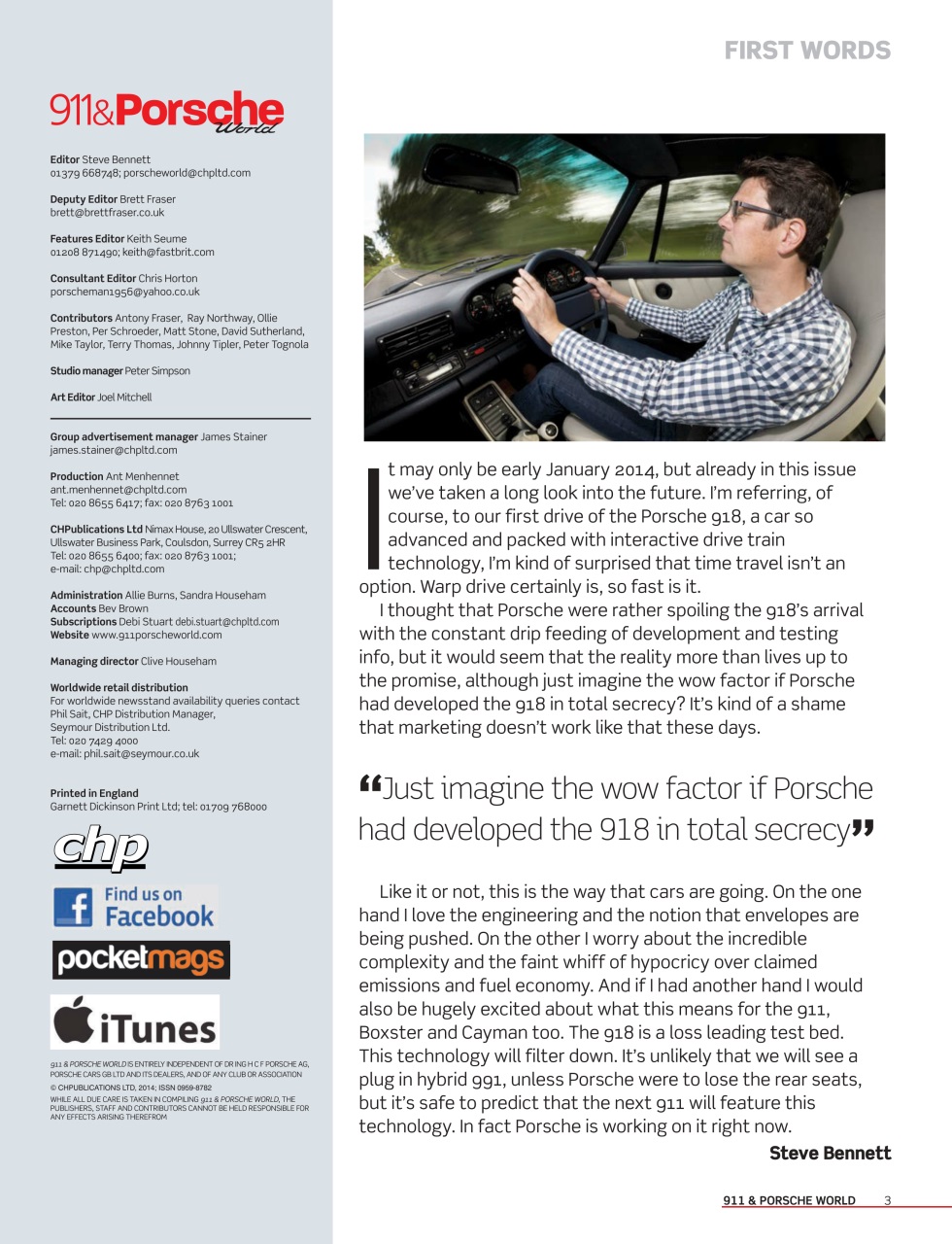 911 & Porsche World Preview Pages